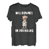 Willkommen im Irrenhaus - Zwangsjacke Verrückt Spruch T-Shirt