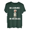 Willkommen im Irrenhaus - Zwangsjacke Verrückt Spruch T-Shirt