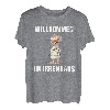 Willkommen im Irrenhaus - Zwangsjacke Verrückt Spruch T-Shirt