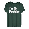 Der Pomfather - Pom Father Lustiger Hund Papa Pommerscher T-Shirt
