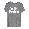 Der Pomfather - Pom Father Lustiger Hund Papa Pommerscher T-Shirt