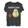 Daddycado Dad Avocado Schwangerschaftsankündigung Avocado T-Shirt