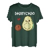 Daddycado Dad Avocado Schwangerschaftsankündigung Avocado T-Shirt