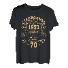 70. Geburtstag Geschenk Mann Mythos Legende Jahrgang 1953 T-Shirt