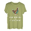 Leicht von Hühnern und Büchern abzulenken, Geschenk für Liebhaber von Hühnern und Büchern T-Shirt