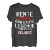 Rente 2021 Legende Rentner Spruch Pension Ruhestand Vater T-Shirt