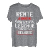 Rente 2021 Legende Rentner Spruch Pension Ruhestand Vater T-Shirt
