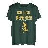 Herren Ich Liebe Es Wenn Meine Frau Mich Radfahren Lässt Radfahrer T-Shirt
