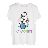 Herren Papacorn Einhorn Vatertagsgeschenk für Papa T-Shirt
