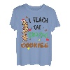I Teach Smartest Cookies Lustiges Lehrer Weihnachten T-Shirt T-Shirt