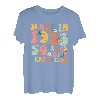 50 Jahre alt, hergestellt 1973, Blume zum 50. Geburtstag, Retro-Design T-Shirt