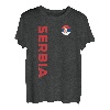 Serbien Flagge Serbischer Patriot Balkan Für Serben T-Shirt