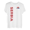 Serbien Flagge Serbischer Patriot Balkan Für Serben T-Shirt