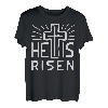 He is Risen Easter Jesus Christian Männer Frauen Mama Papa Luv T-Shirt