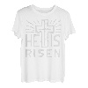 He is Risen Easter Jesus Christian Männer Frauen Mama Papa Luv T-Shirt