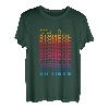 Farbenfrohe Retrostadt - Nostalgisches Istanbul T-Shirt