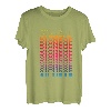 Farbenfrohe Retrostadt - Nostalgisches Istanbul T-Shirt
