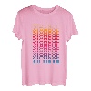 Farbenfrohe Retrostadt - Nostalgisches Istanbul T-Shirt