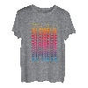 Farbenfrohe Retrostadt - Nostalgisches Istanbul T-Shirt