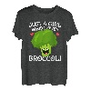 Lustiges Veganer Vegetarier Shirt Brokkoli Gemüse Geschenk T-Shirt