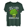 Lustiges Veganer Vegetarier Shirt Brokkoli Gemüse Geschenk T-Shirt
