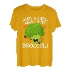 Lustiges Veganer Vegetarier Shirt Brokkoli Gemüse Geschenk T-Shirt