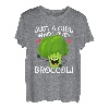 Lustiges Veganer Vegetarier Shirt Brokkoli Gemüse Geschenk T-Shirt