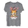 Kawaii Ramen Japanische Nudeln, niedlicher Anime-Hund Corgi Ramen T-Shirt