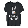 Herren Papa Hase für Vater und Ehemann T-Shirt