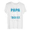 Herren Geburtstagsgeschenk Papa Vater Tochter Geschenk Vatertag T-Shirt
