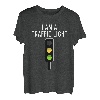 I Am A Traffic Light Funny Red Traffic Light Costume T-Shirt