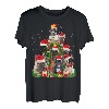 Frenchie Französische Bulldogge Weihnachtsbaum T-Shirt