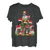 Frenchie Französische Bulldogge Weihnachtsbaum T-Shirt