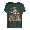 Frenchie Französische Bulldogge Weihnachtsbaum T-Shirt