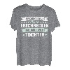 Du kannst mich nicht erschrecken Ich habe zwei Töchter Mama T-Shirt