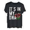 Funny it's in my DNA Kenia Flagge Fingerprint T-Shirt