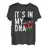 Funny it's in my DNA Kenia Flagge Fingerprint T-Shirt