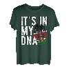 Funny it's in my DNA Kenia Flagge Fingerprint T-Shirt