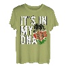 Funny it's in my DNA Kenia Flagge Fingerprint T-Shirt