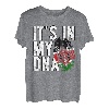 Funny it's in my DNA Kenia Flagge Fingerprint T-Shirt