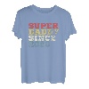 Herren Super Daddy since 2020 Papa Vater Vatertag Retro T-Shirt