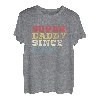 Herren Super Daddy since 2020 Papa Vater Vatertag Retro T-Shirt