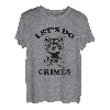 Let's do Crimes Waschbär-Ratte, lustige Müllbande T-Shirt