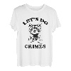 Let's do Crimes Waschbär-Ratte, lustige Müllbande T-Shirt