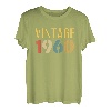 Vintage 1960 63. Geburtstag 63 Jahre Geburtstag Mann Frau T-Shirt