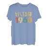 Vintage 1960 63. Geburtstag 63 Jahre Geburtstag Mann Frau T-Shirt