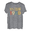 Vintage 1960 63. Geburtstag 63 Jahre Geburtstag Mann Frau T-Shirt