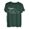 Herren Papa Vater Wörterbuch Aussprache Lustiges Vatertag T-Shirt
