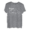 Herren Papa Vater Wörterbuch Aussprache Lustiges Vatertag T-Shirt
