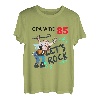Herren Opa Wird 85 Geburtstag Überraschung Cartoon Rocker Motiv T-Shirt